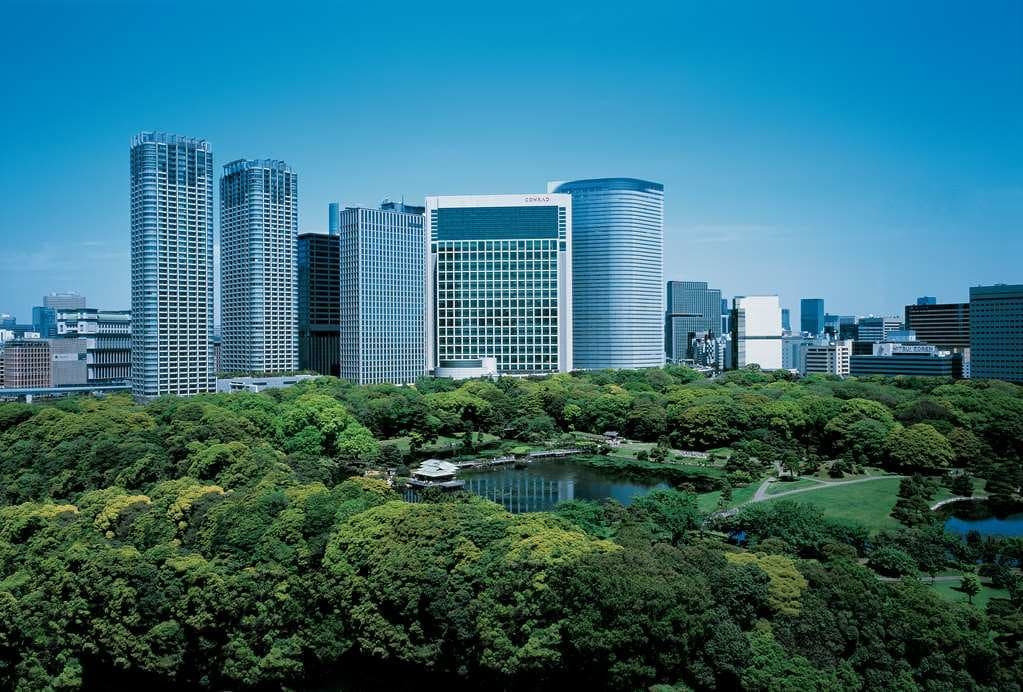 Conrad Tokyo: On Site Outdoor/Exterior Exterior View of Building