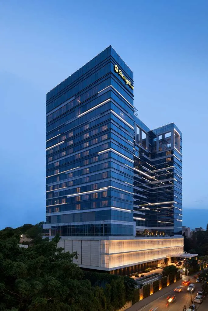Shangri-La Bengaluru: On Site Outdoor/Exterior Dusk/Sunset Exterior View of Building