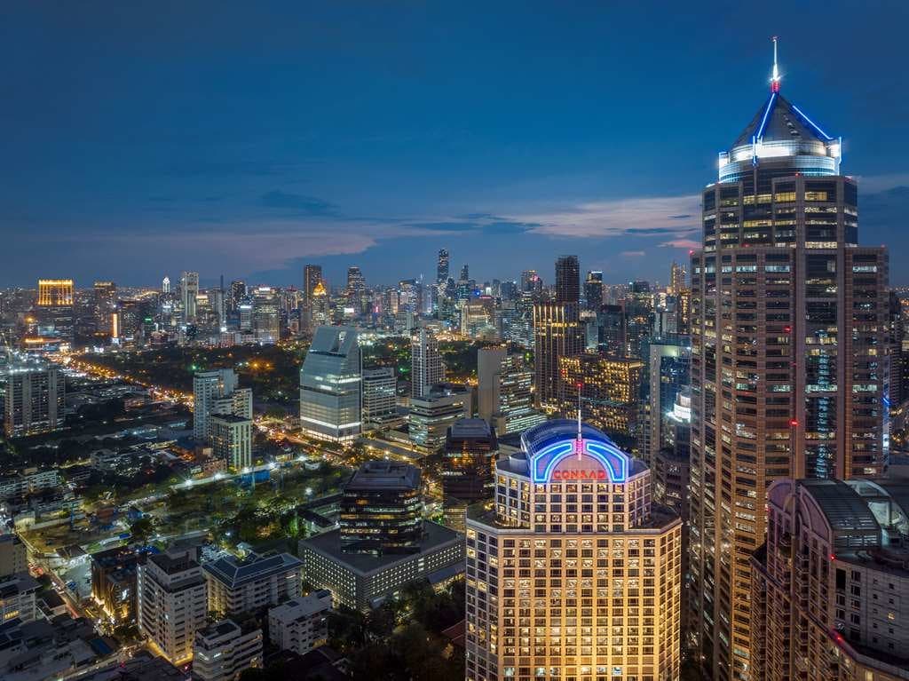 Conrad Bangkok: On Site Outdoor/Exterior Exterior View of Building