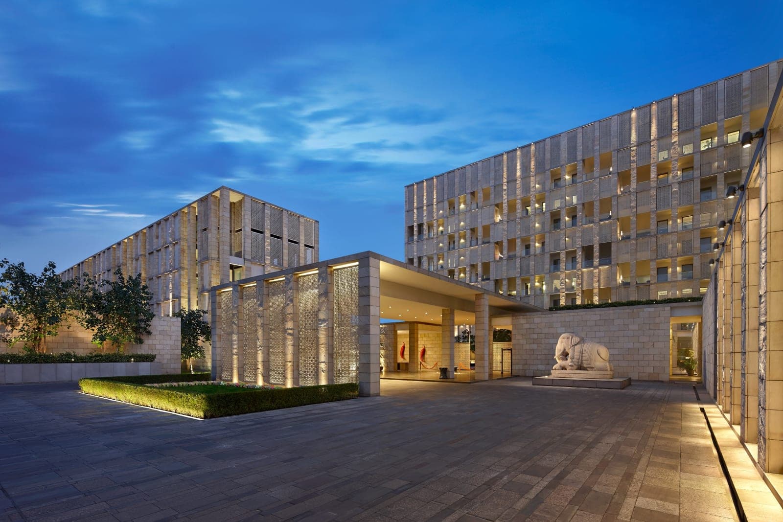 The Lodhi - A member of The Leading Hotels Of The World: Porte Cochere