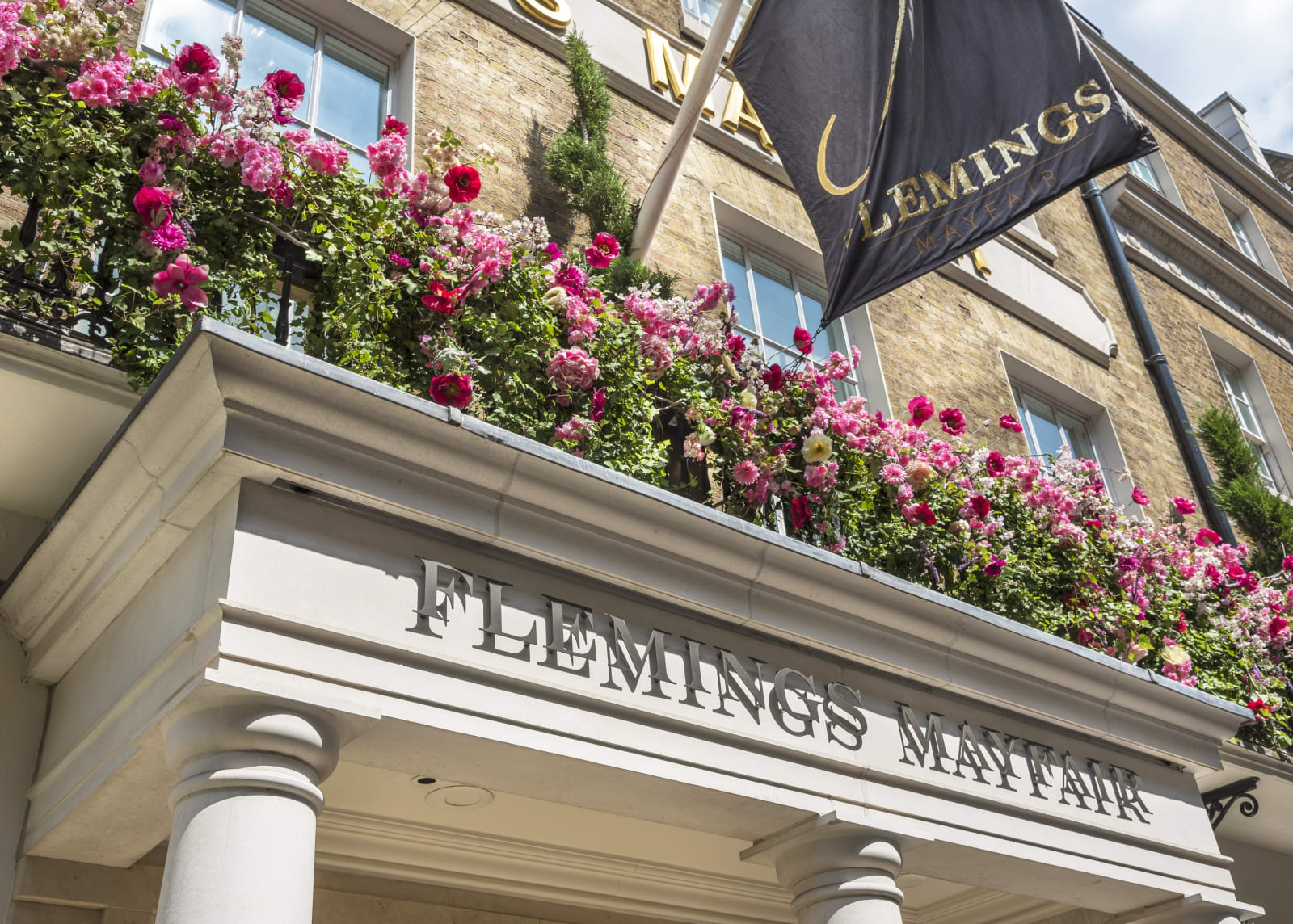 Flemings Mayfair - Small Luxury Hotel of the World: Flemings Mayfair Entrance Detail