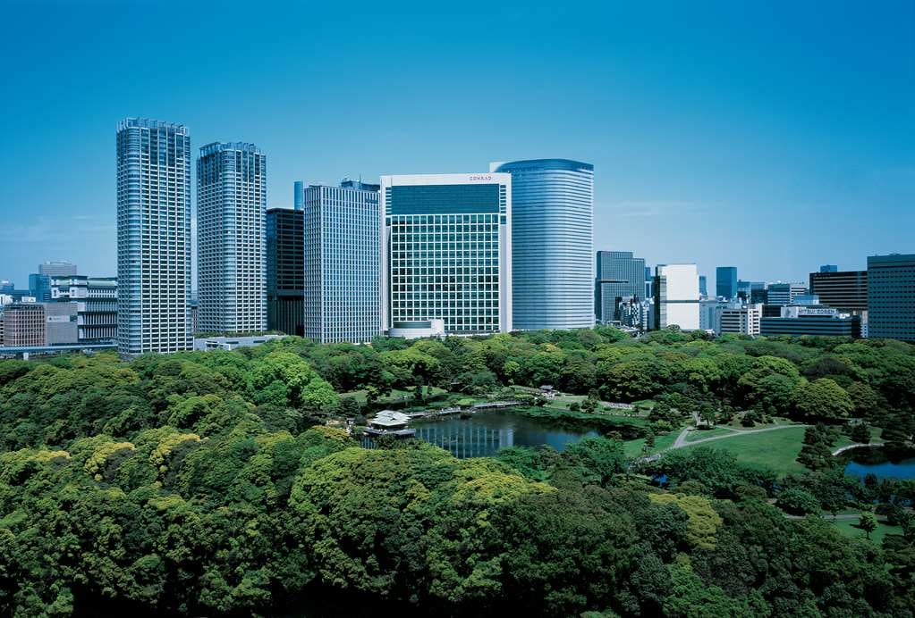 Conrad Tokyo: On Site Outdoor/Exterior Exterior View of Building