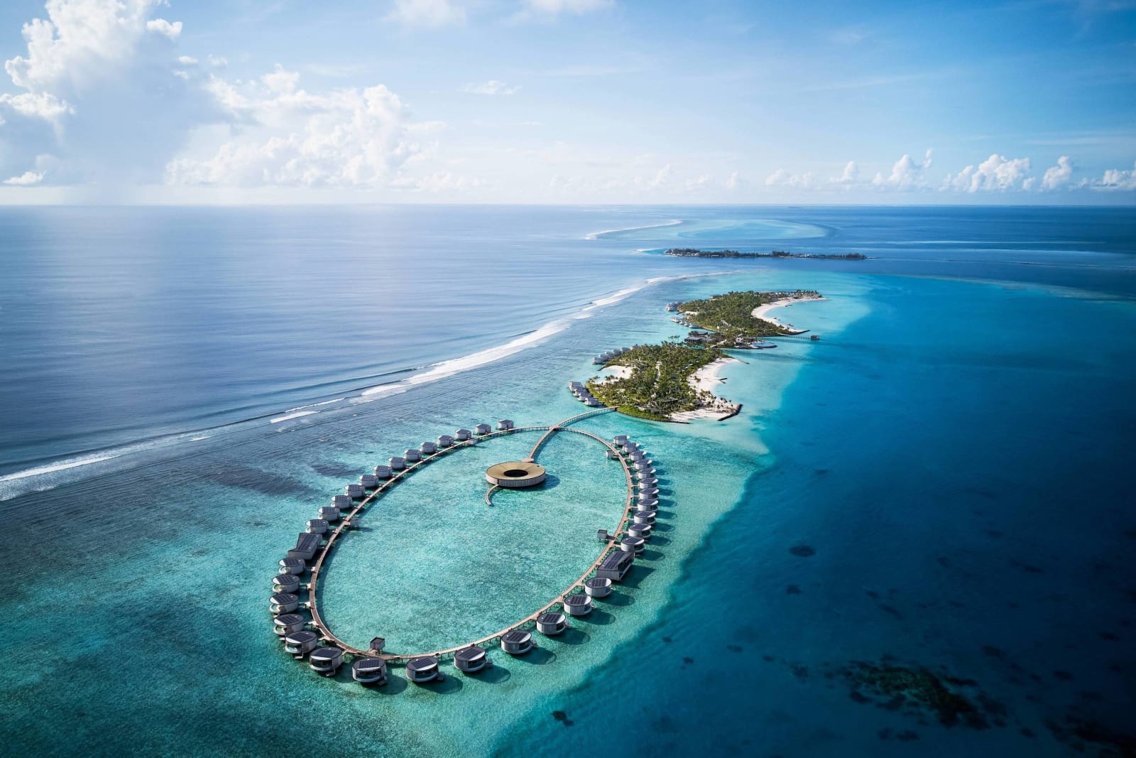 The Ritz-Carlton Maldives, Fari Islands: Aerial View