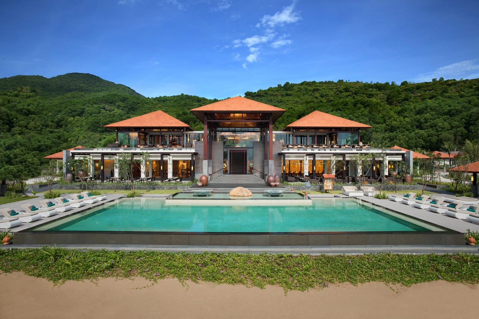 Banyan Tree Lang Co: Resort Overview at Daylight